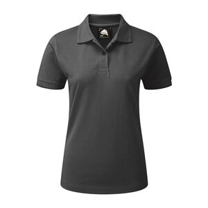 ORN 1160-10 Wren Ladies Short Sleeve Polo Shirt 16  Charcoal Grey