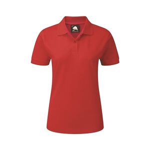 ORN 1160-10 Wren Ladies Short Sleeve Polo Shirt 8  Red