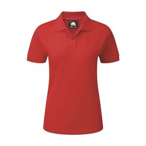 ORN 1160-10 Wren Ladies Short Sleeve Polo Shirt 12  Red