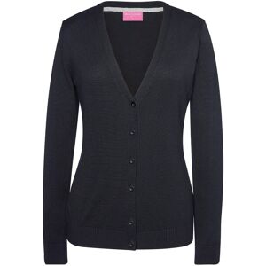 Brook Taverner 2309 Augusta Ladies V-Neck Cardigan S  Black