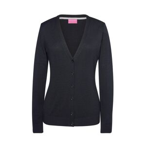 Brook Taverner 2309 Augusta Ladies V-Neck Cardigan M  Black