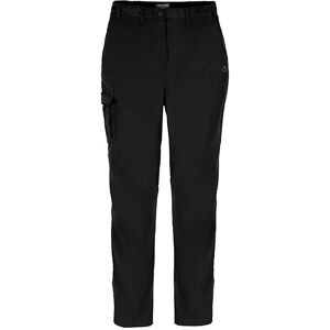 Craghoppers CEJ002 Expert Kiwi Ladies Cargo Trousers Regular 8  Black