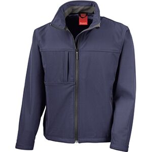 Result R121M Classic Softshell Jacket S Navy