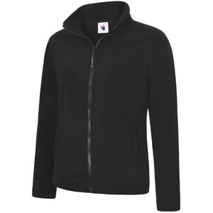 Uneek UC608 Ladies Classic Full Zip Fleece Jacket 20  Black