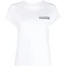 Eleventy , V neck t-shirt with groe ,White female, Sizes: XL