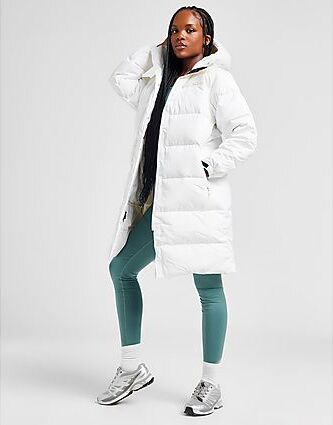 The North Face Nuptse Parka Jacket - White - Womens, White