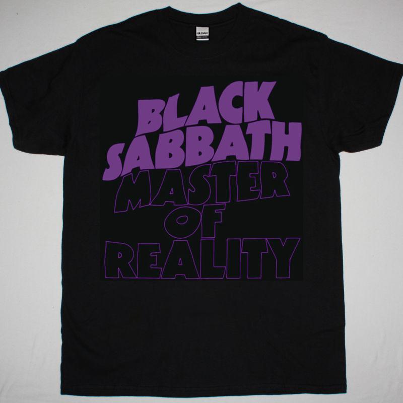 ning bo hong sheng mao yi you xian gong si Black Sabbath Master Of Reality Album Cover Black Unisex T-Shirt