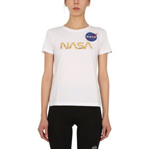 Alpha Industries nasa T-shirt - GOLD - female - Size: Medium