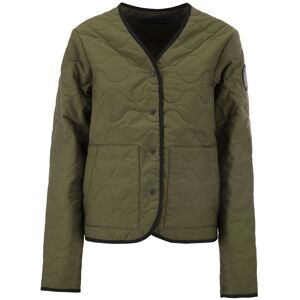 Canada Goose Annex Liner - Reversible Jacket With Black Badge - 0Military Green - female - Size: Medium