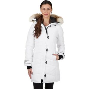 Canada Goose Women's Lorette Parka Black Label White XXS