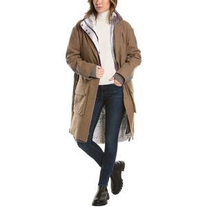 Canada Goose Atavist Wool Down Coat Brown xs