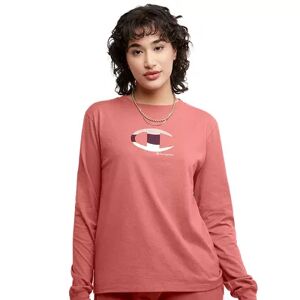 Champion Women's Champion Classic Graphic Tee, Size: XS, Med Red