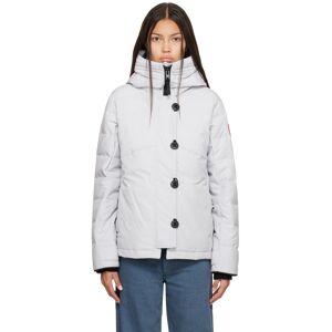 Canada Goose Gray Elmvale Down Parka  - 200 Silverbirch - Size: Extra Large - Gender: female