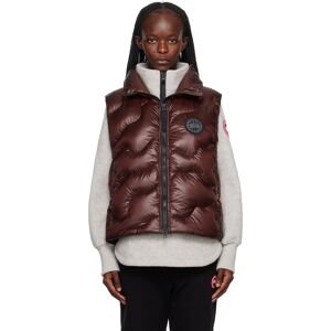 Canada Goose Red Cypress Down Vest  - 218 Garnet Stone - Size: Extra Small - Gender: female