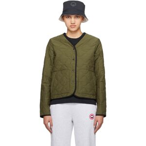 Canada Goose Khaki Annex Liner Reversible Jacket  - 49 Military Green - Size: Extra Small - Gender: female