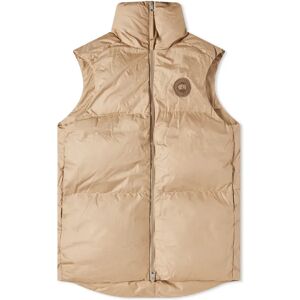 Canada Goose Women's Garnet Long Padded Vest in Desert Sand, Size Small