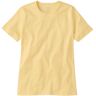 Women's Pima Cotton Tee, Short-Sleeve Crewneck Butter Extra Small L.L.Bean