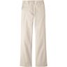 Women's Wrinkle-Free Bayside Pants, High-Rise Hidden Comfort Waist Straight-Leg Heritage Stone 16 Petite, Cotton L.L.Bean