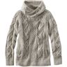 Women's Signature Cotton Funnelneck Sweater Frost Gray Marl XXS, Cotton/Cotton Yarns L.L.Bean