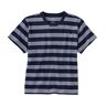 Women's Saturday T-Shirt, Crewneck Short-Sleeve Stripe Classic Navy/White 3X, Cotton L.L.Bean