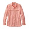 Women's Insect-Repellent Shirt, Long-Sleeve Wild Salmon Extra Large, Synthetic/Nylon L.L.Bean