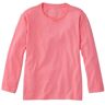 Women's Saturday T-Shirt, Crewneck Three-Quarter-Sleeve Sunrise Pink Small, Cotton L.L.Bean