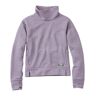 Women's Airlight Pullover, Funnelneck Dark Periwinkle Small, Polyester Synthetic L.L.Bean