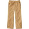 Women's Stretch Ripstop Pull-On Pants, Wide-Leg Ankle Katahdin Khaki Medium, Cotton L.L.Bean