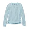 Women's SoftFlex V-Neck Pullover Cool Sea Blue Heather 3X, Polyester Blend L.L.Bean