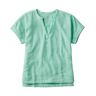 Women's Cloud Gauze Shirt, Short-Sleeve Aqua Mint Small, Cotton L.L.Bean