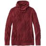 Women's Signature Cotton Funnelneck Sweater Burgundy Small, Cotton/Cotton Yarns L.L.Bean