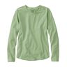 Women's Insect Shield Field Tee, Long-Sleeve Lichen 1X, Cotton Polyester L.L.Bean