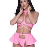 Comme-Ci Comme-Ca,Lust Fetish Wear Club Candy Cupless Halter Set