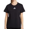 Adidas Women's Fresh BOS Amplifier Cotton Short Sleeve Crew Tee in Black (HS0844)   Size Small   HerRoom.com
