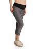 Hue Women's Under Belly Soft Knit Capri Maternity Leggings in Black (U21454)   Size Large   HerRoom.com