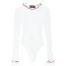 SIEDRES 'dixie' stretch lace bodysuit  - White - female - Size: Medium