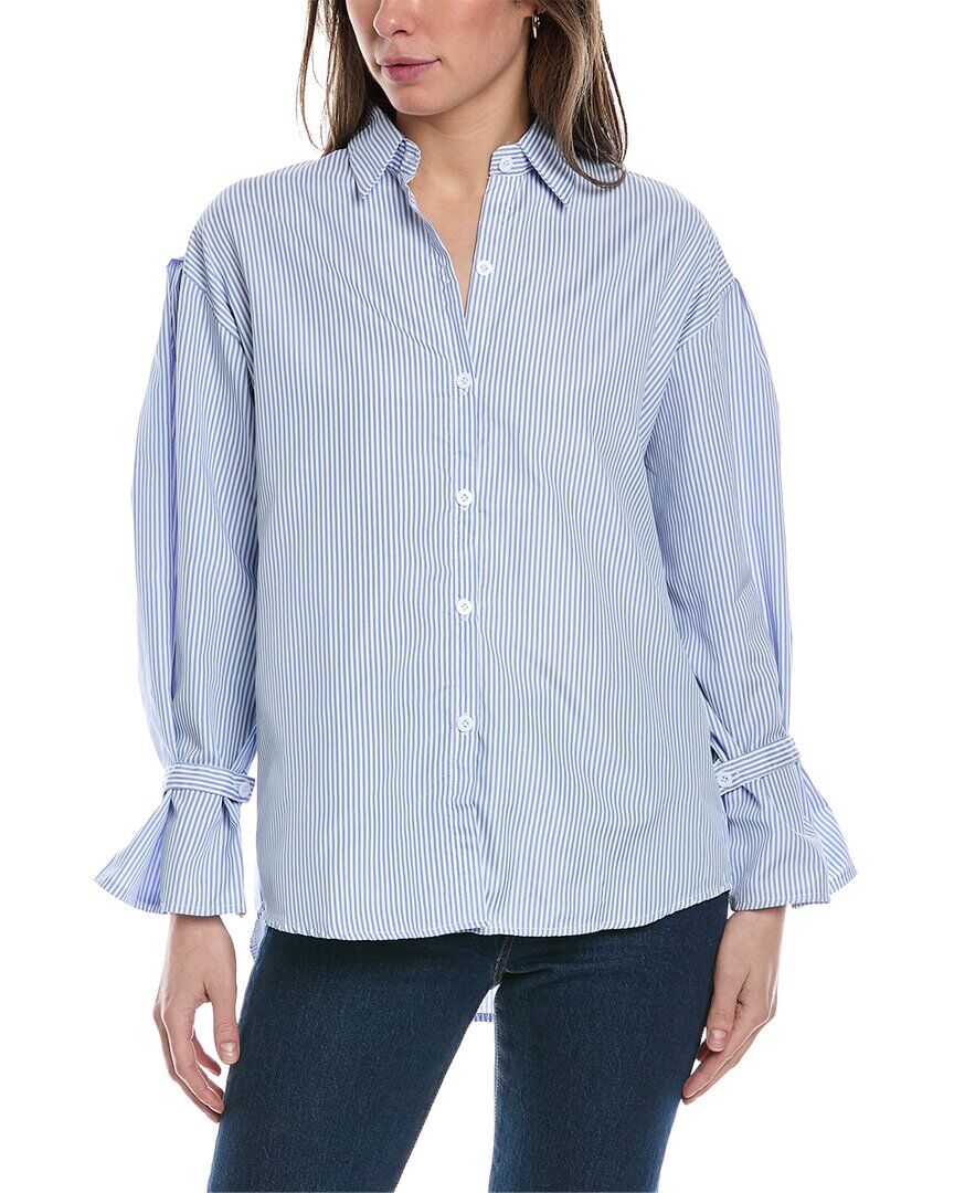 To My Lovers Stripe Shirt Blue M