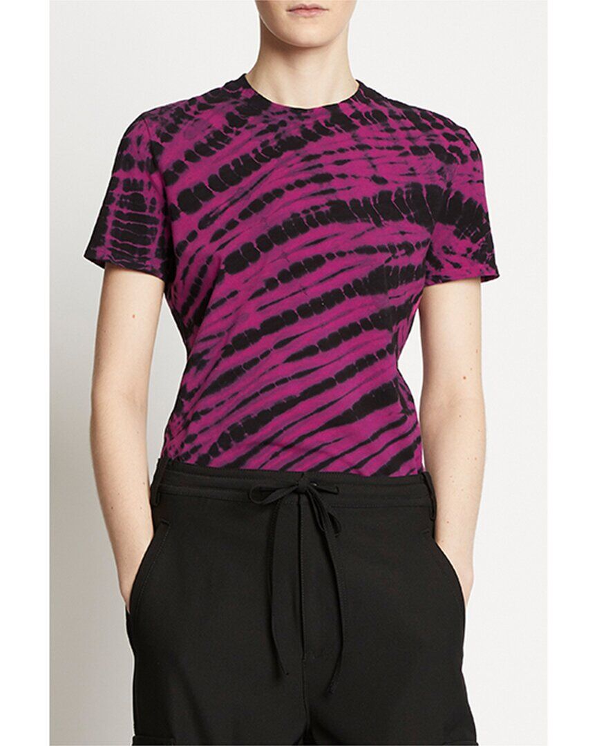 Proenza Schouler White Label Tie-Dye T-Shirt Pink xs