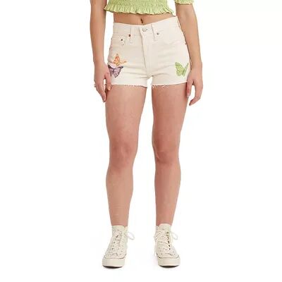 Levi's Women's Levi's 501 Original Frayed Jean Shorts, Size: 27(US 4)Medium, Natural