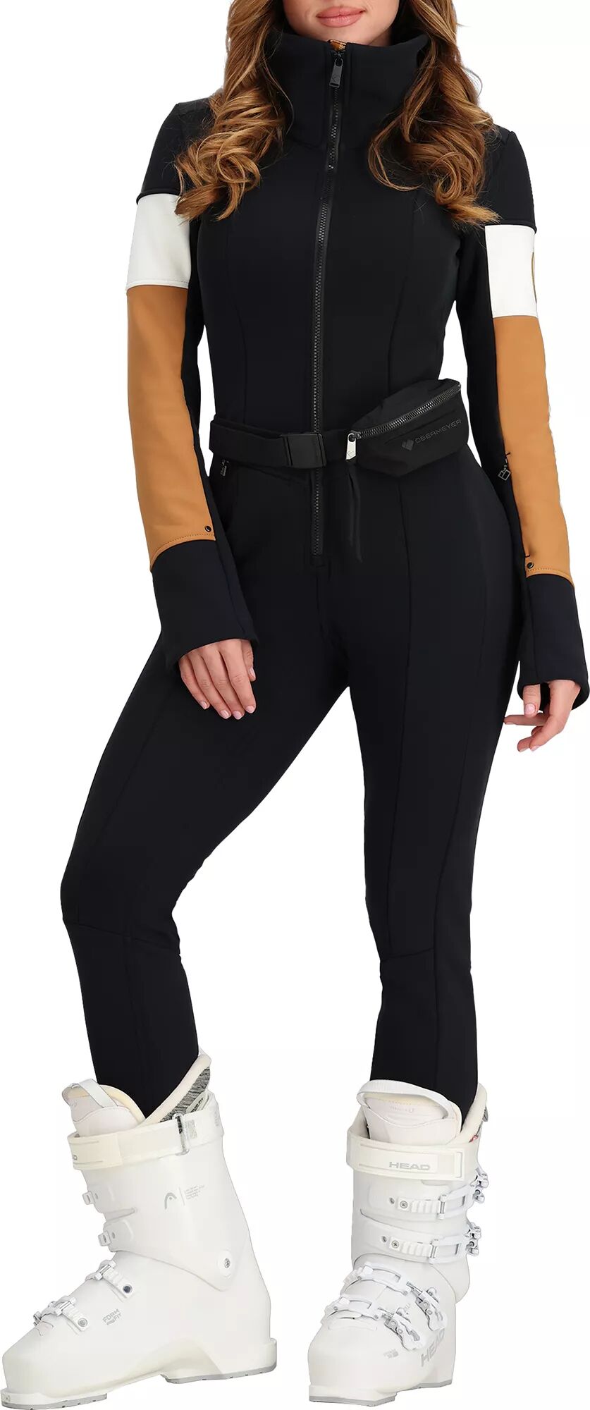 Photos - Ski Wear Obermeyer Women's Kitt ITB Softshell Suit, Size 12, Brown 23obewwktzstxxxx