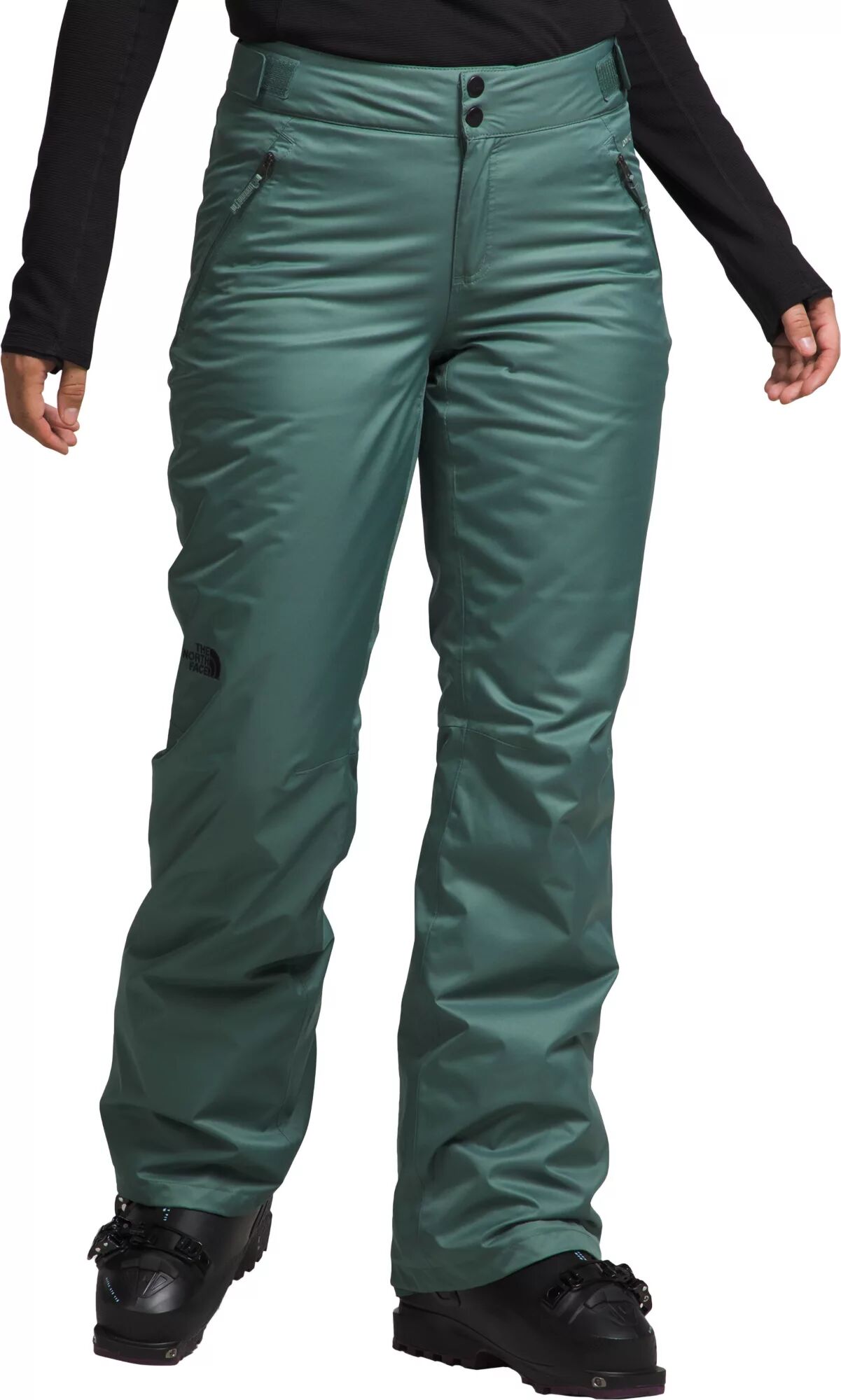 Photos - Ski Wear The North Face Women's Sally Insulated Pants, Small, Green 23tnowwsllypntx 