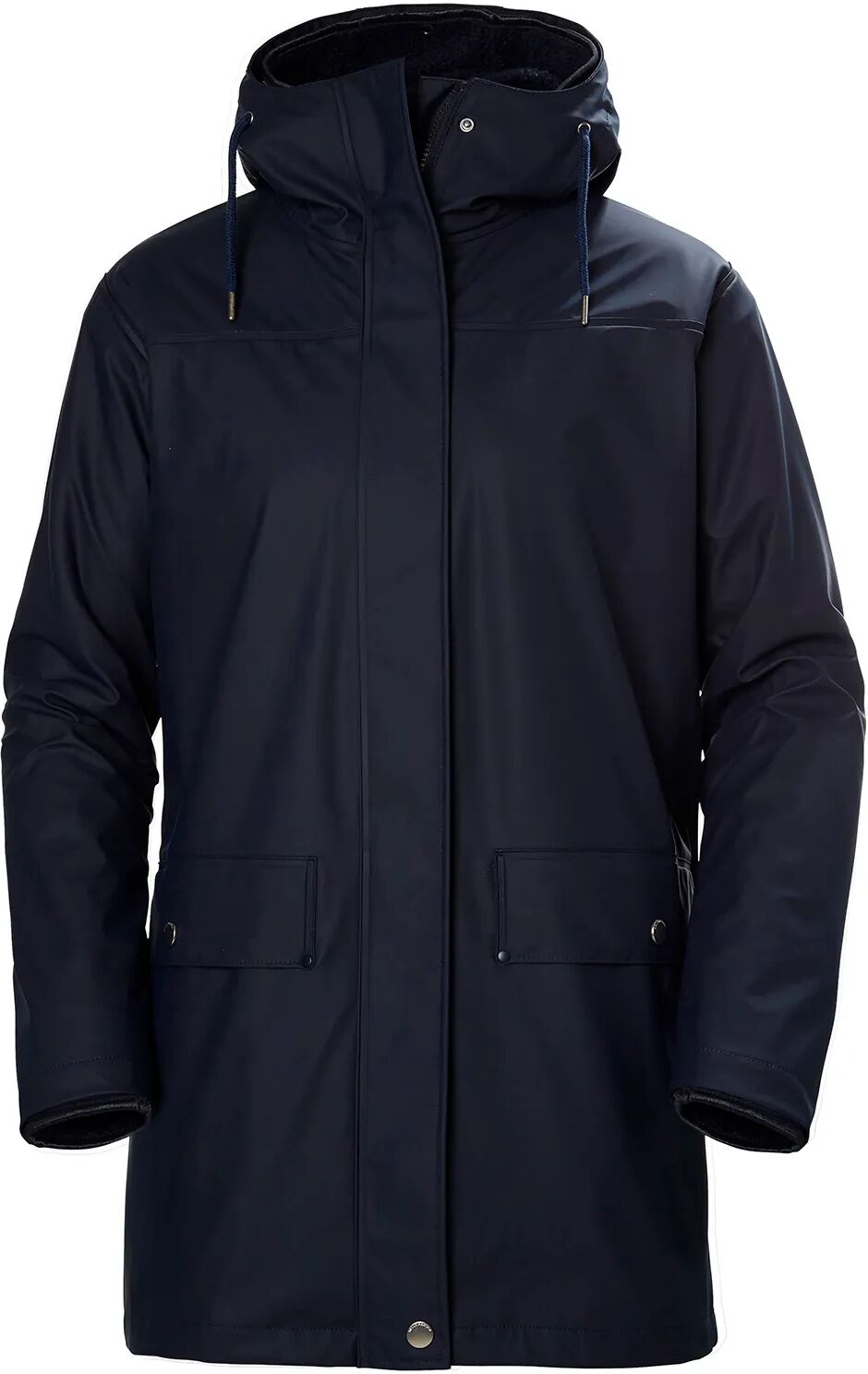 Helly Hansen W Moss Insulated Coat Womens Rain Jacket Navy XS