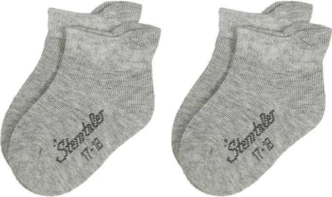 Sterntaler Socken SNEAKER 2er-Pack in grau melange