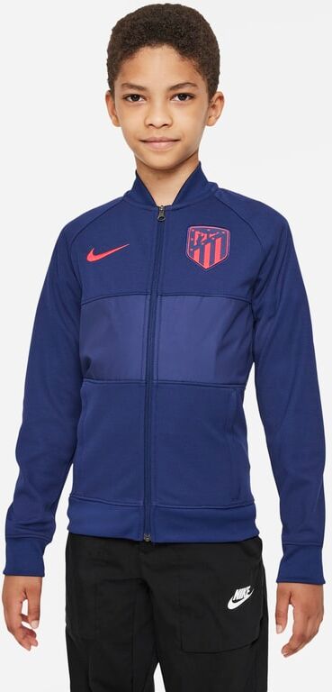 Nike Atlético Madrid Older Kids' Full-Zip Football Tracksuit Jacket - Blue - size: XS, S, M, L, XS, S, M, L, XL