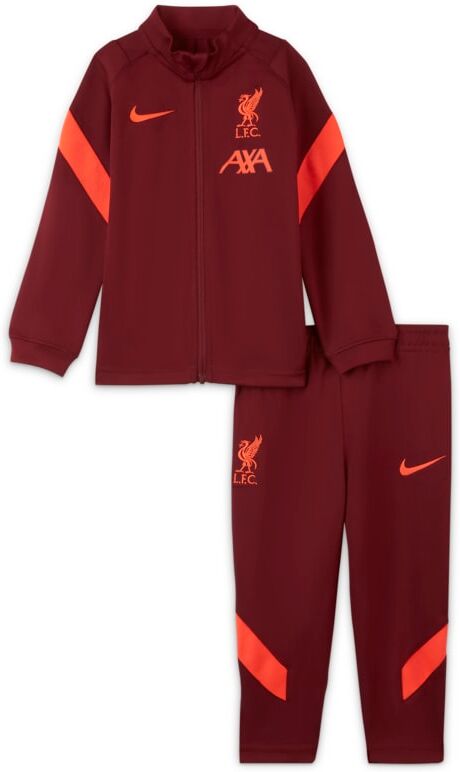 Nike Liverpool F.C. Strike Baby Knit Football Tracksuit - Red - size: 18-24M, 6-9M, 3-6M, 12-18M, 9-12M, 24-36M