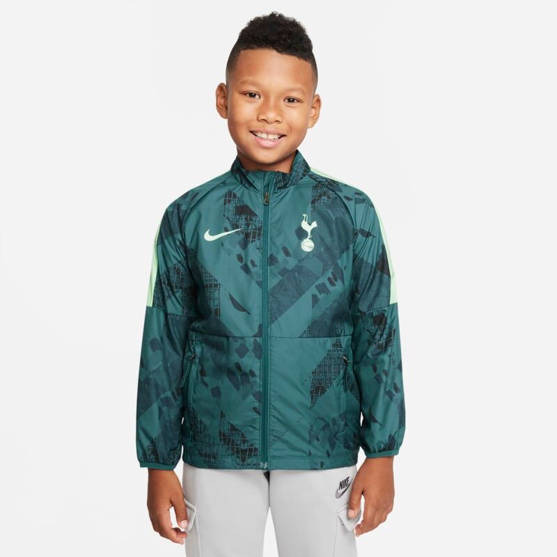 Nike Tottenham Hotspur Repel Academy AWF Older Kids' Nike Dri-FIT Football Jacket - Green - size: XS, M, XL, S, L