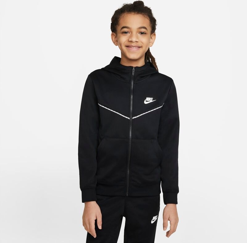 Nike Sportswear Older Kids' (Boys') Full-Zip Hoodie - Black - size: XS, S, M, XL, L, XS, S, M, L, XL