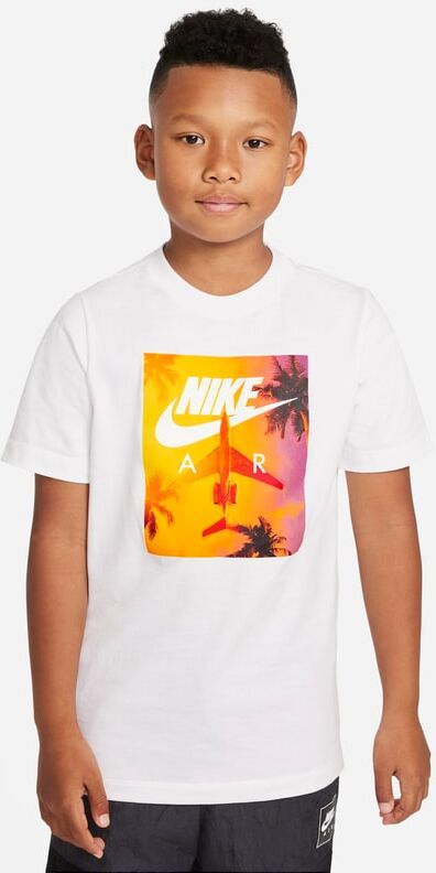 Nike Sportswear Older Kids' (Boys') T-Shirt - White - size: S, M, L, XL, XS, M, L, XL, S, M, L, XL, XS, S, M, L, XL, S