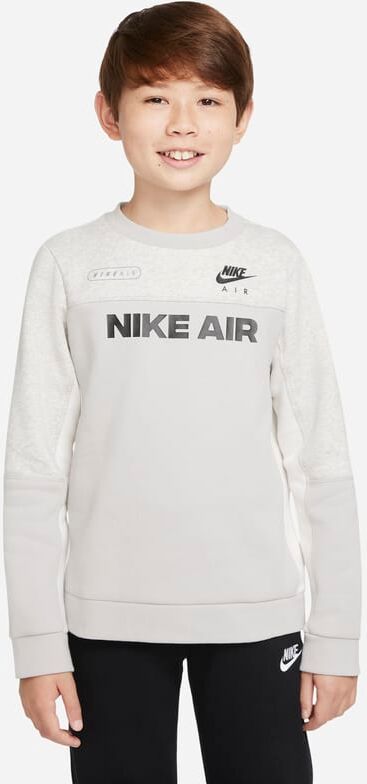 Nike Air Older Kids' (Boys') Crew Sweatshirt - Grey - size: XS, S, M, L, XL