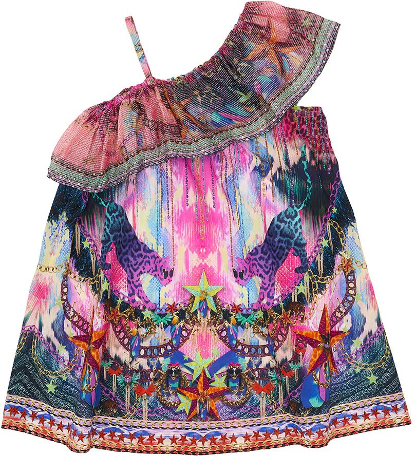 Camilla eBoutique Kids One Shoulder Dress 12-14 Babys a Go Glitter, 14  - Size: 14